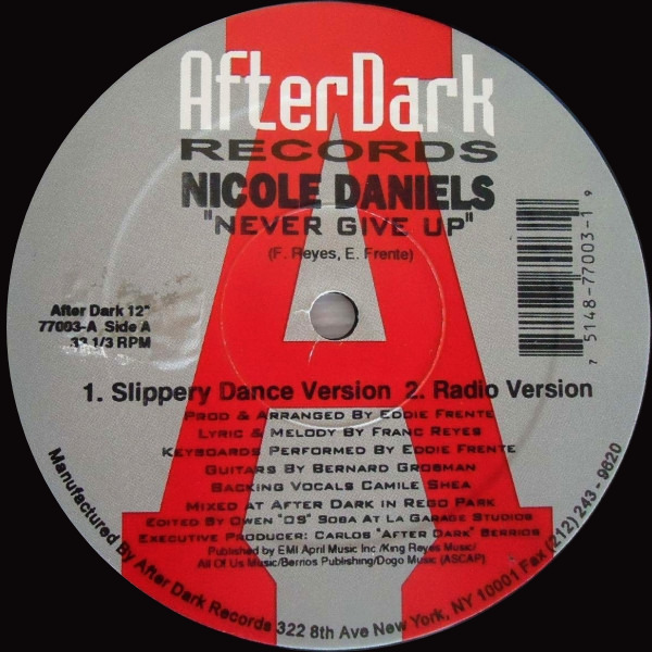 Nicole-Daniels-Never-Give-Up-le-disque-verona
